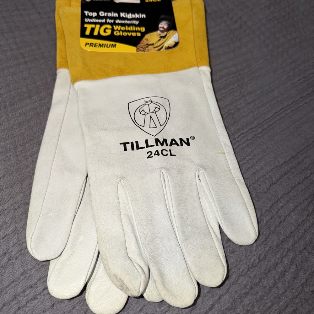 Tillman 24cl TIG Welding Gloves Medium Top Grain Kidskin Premium New